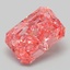 4.26 Ct. Fancy Vivid Pink Radiant Lab Grown Diamond