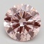 1.80 Ct. Fancy Intense Pink Round Lab Grown Diamond