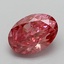 2.01 Ct. Fancy Vivid  Pink Oval Lab Grown Diamond
