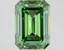 2.56 Ct. Fancy Vivid Green Emerald Lab Grown Diamond
