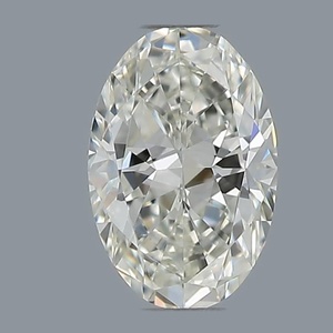 Oval diamond — real photo