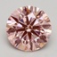 2.53 Ct. Fancy Intense Pink Round Lab Grown Diamond