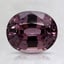 8.1x6.7mm Purple Oval Spinel