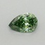 0.36 Ct. Fancy Vivid Pacific Green Pear Lab Grown Diamond