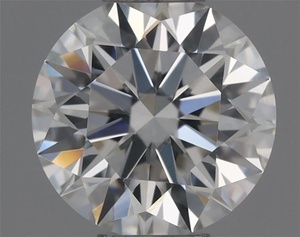 Round diamond — real photo
