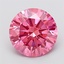 3.55 Ct. Fancy Vivid  Pink Round Lab Grown Diamond