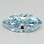 1.12 Ct. Fancy Intense Blue Marquise Lab Grown Diamond