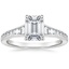 18K White Gold Amalfi Diamond Ring (1/2 ct. tw.), smalltop view