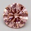 3.04 Ct. Fancy Intense Pink Round Lab Grown Diamond