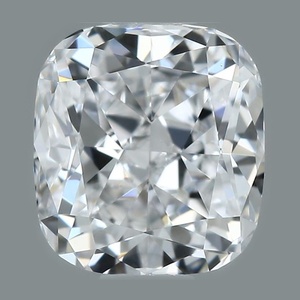 Cushion diamond — real photo