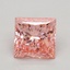 1.06 Ct. Fancy Intense Pink Princess Lab Grown Diamond