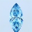 1.08 Ct. Fancy Vivid Blue Marquise Lab Grown Diamond
