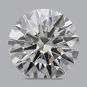 Round diamond — real photo