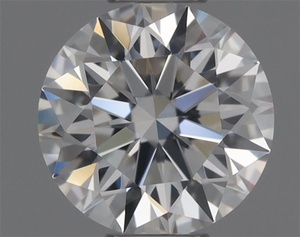 Round diamond — real photo