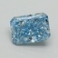 1.54 Ct. Fancy Vivid Blue Radiant Lab Grown Diamond