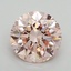 3.31 Ct. Fancy Intense Pink Round Lab Grown Diamond