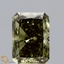 0.82 Ct. Fancy Deep Grayish Green Radiant Lab Grown Diamond