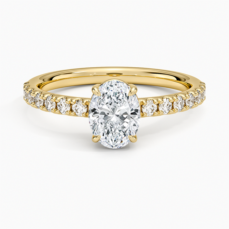Dara Low-Profile Diamond Ring
