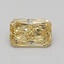 0.75 Ct. Fancy Intense Yellow Radiant Lab Grown Diamond