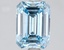 2.02 Ct. Fancy Intense Blue Emerald Lab Grown Diamond
