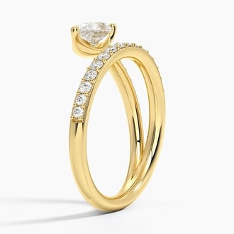 Sonya Pear Lab Diamond Wrap Ring (1 ct. tw.)