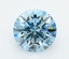 3.03 Ct. Fancy Vivid  Blue Round Lab Grown Diamond