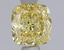 1.05 Ct. Fancy Intense  Yellow Cushion Lab Grown Diamond