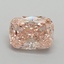 2.01 Ct. Fancy Intense Pink Cushion Lab Grown Diamond