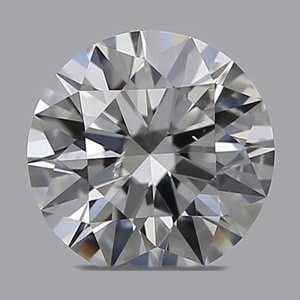Round diamond — real photo