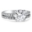 Scalloped Pavé-Set Diamond Wedding Band, smallside view