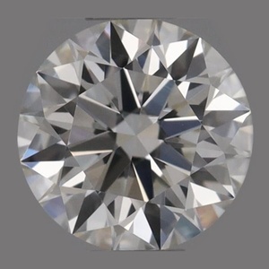 Round diamond — real photo