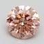 3.00 Ct. Fancy Intense Pink Round Lab Grown Diamond