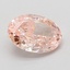 1.09 Ct. Fancy Vivid Pink Oval Lab Grown Diamond