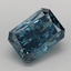 2.14 Ct. Fancy Vivid  Blue Radiant Lab Grown Diamond