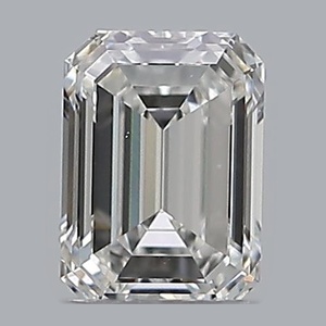 Emerald diamond — real photo