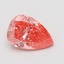 0.86 Ct. Fancy Vivid Pink Pear Lab Grown Diamond