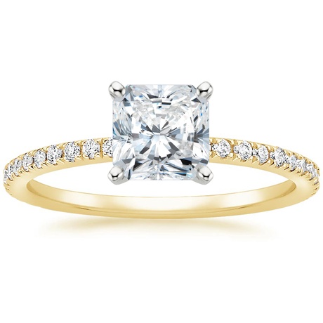 18K Yellow Gold Luxe Ballad Bridal Set (1/2 ct. tw.)