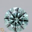 1.99 Ct. Fancy Vivid Green Round Lab Grown Diamond