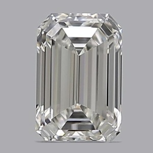 Emerald diamond — real photo