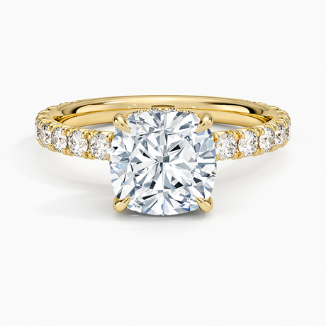 Perfect Fit French Pavé Diamond Ring