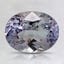 8.5x6.6mm Unheated Parti-Color Oval Tanzanite