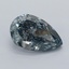 1.06 Ct. Fancy Intense  Blue Pear Lab Grown Diamond
