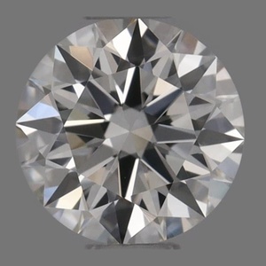 Round diamond — real photo