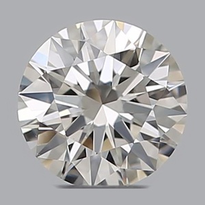 Round diamond — real photo
