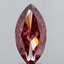 5.37 Ct. Fancy Deep Brownish Pink Marquise Lab Grown Diamond