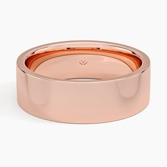Mojave 7mm Wedding Ring in 14K Rose Gold
