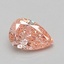0.72 Ct. Fancy Vivid Pink Pear Lab Grown Diamond