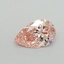 0.35 Ct. Fancy Vivid Pink Pear Lab Grown Diamond