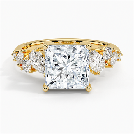 Olivetta Tapered Diamond Ring