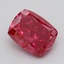 2.31 Ct. Fancy Vivid  Pink Cushion Lab Grown Diamond